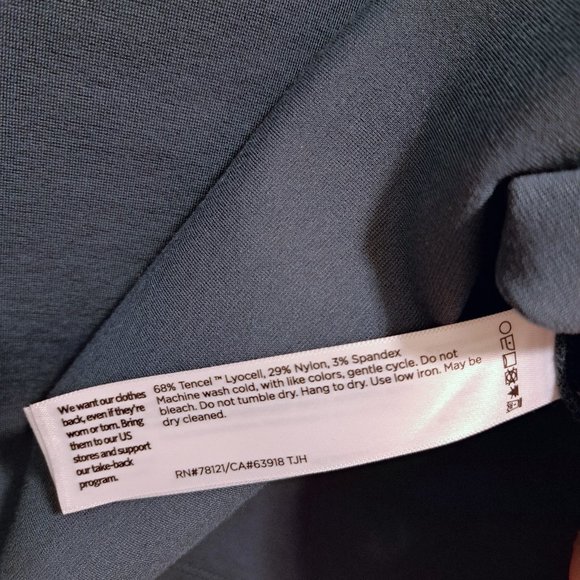 Eileen Fisher Cozy Brushed Terry Hug Funnel Neck Box-Top Size XL New wit… - Picture 10 of 10